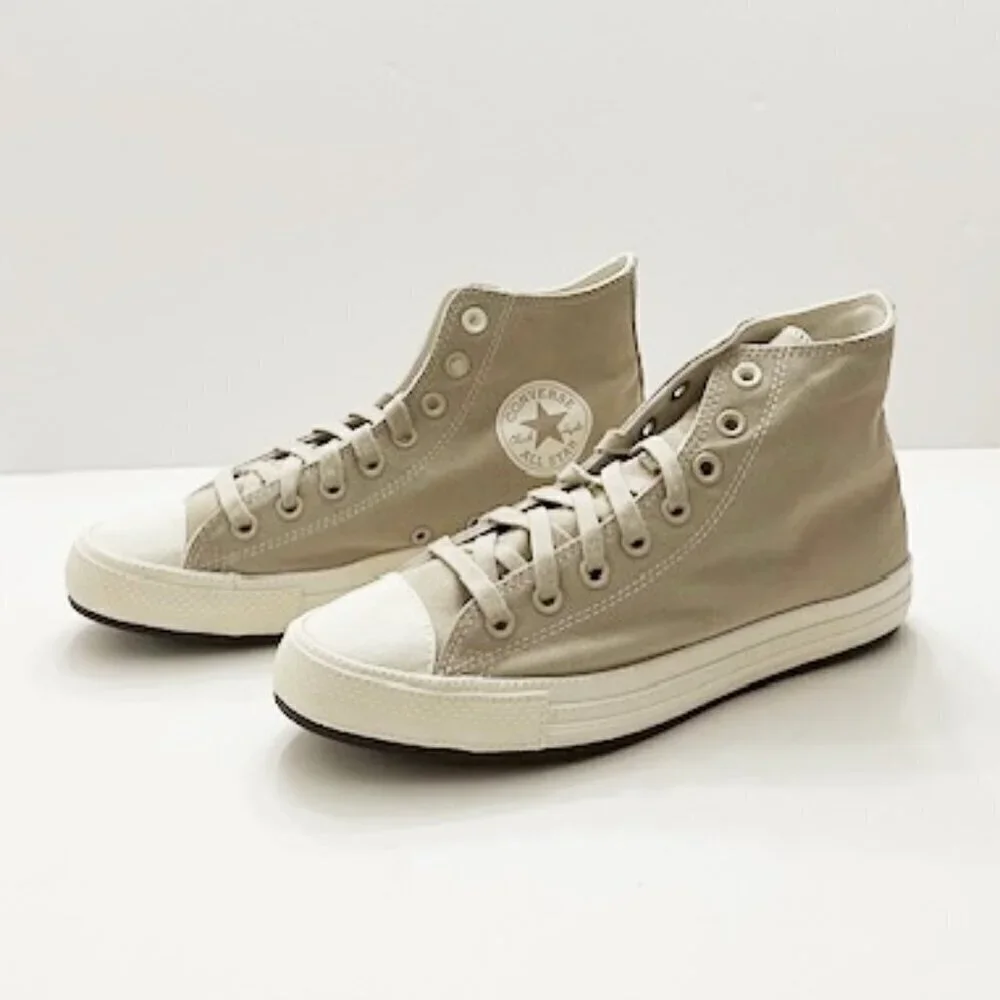 Converse Chuck Taylor All Star Workwear High Top Sneakers Beach Stone Egret 10.5